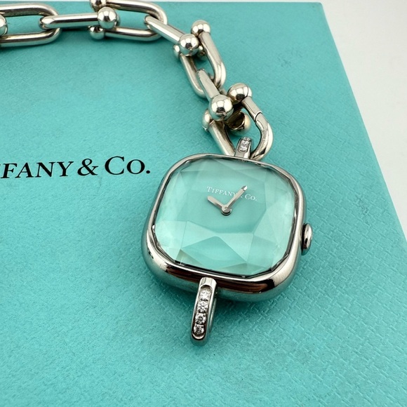 Tiffany & Co. HardWear Watch in Sterling Silver and Steel with Diamonds - Picture 5 of 14